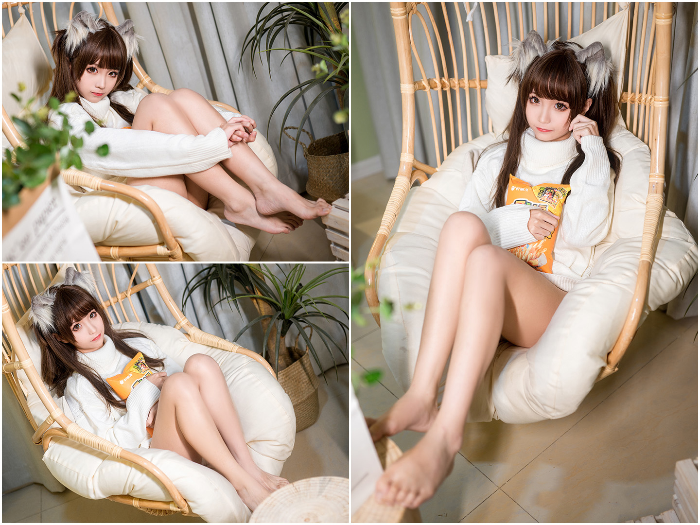 VOL.1000 [网络美女]COSPLAY大胸:蠢沫沫(COSER蠢沫沫)高品质写真套图(60P)-第4页-无限云图网