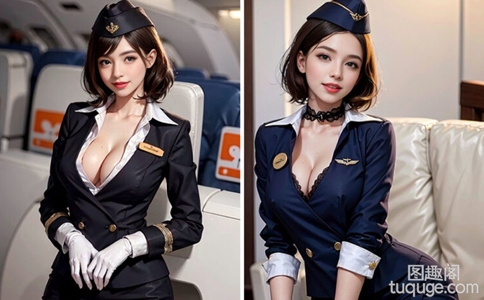 空姐装cos