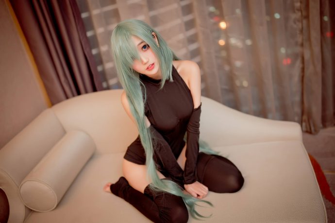 周叽是可爱兔兔cos作品图集_周叽是可爱兔兔伊丽莎白兔女郎[持续更新]-cos图咖
