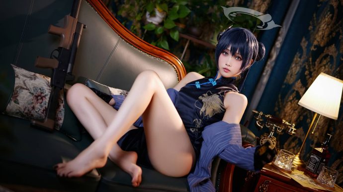 曉美媽cos最新作品图集下载_曉美媽碧蓝档案妃咲乱室佳人[持续更新]-cos图咖