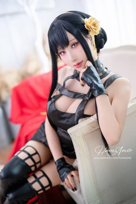 雨波HaneAme约尔福杰COS:完美演绎荆棘公主的致命诱惑 雨波HaneAme约尔福杰COS:完美演绎荆棘公主的致命诱惑