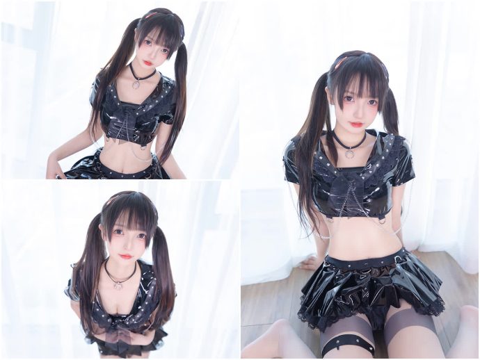 神楽坂真冬cos最新作品图集_神楽坂真冬黑兔护士蜘蛛女王[持续更新]