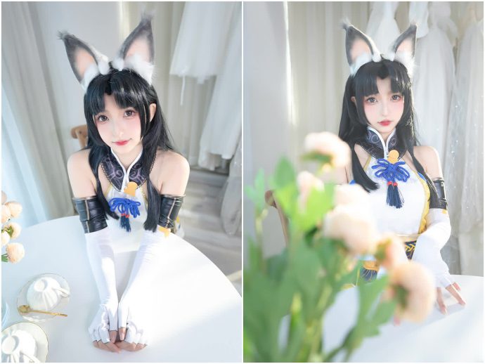 神楽坂真冬cos最新作品图集_神楽坂真冬黑兔护士蜘蛛女王[持续更新]