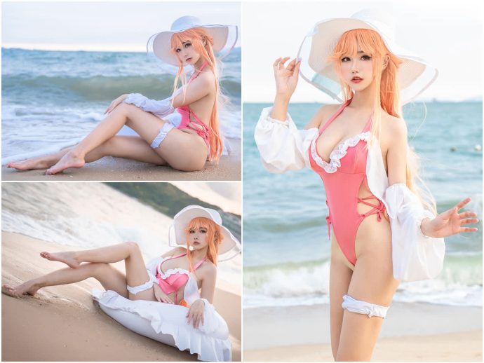 Momoko葵葵cos作品图集_momoko葵葵EVA双厨狂喜BA兔兔[持续更新]