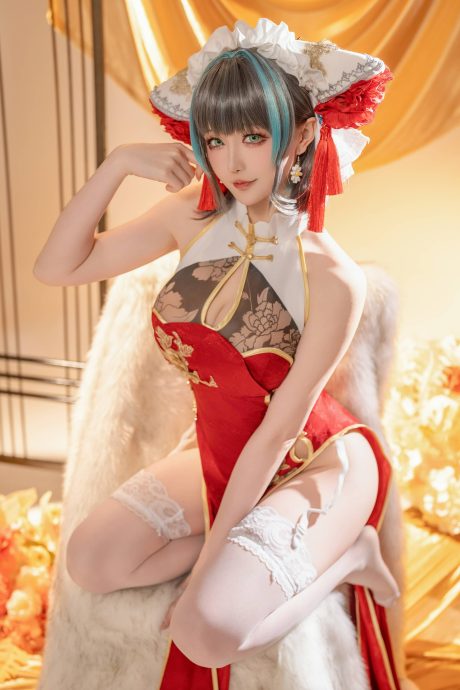碧蓝航线星之迟迟COS:带来性感优雅双重魅力的旗袍柴郡 碧蓝航线星之迟迟COS:带来性感优雅双重魅力的旗袍柴郡