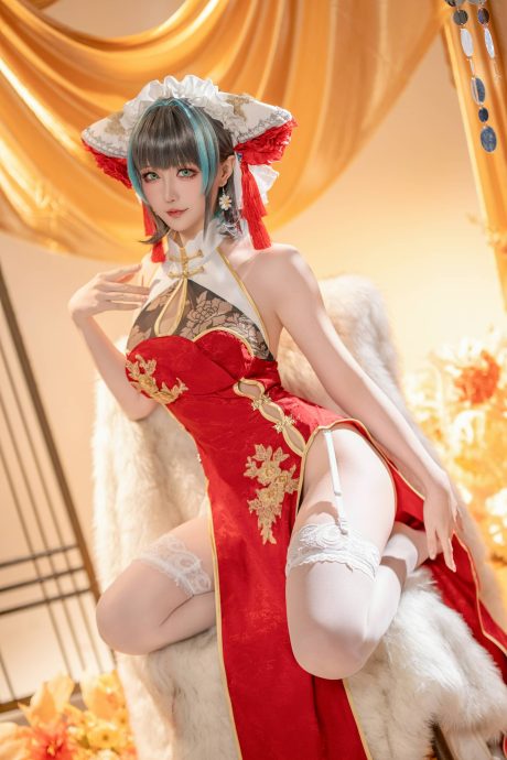 碧蓝航线星之迟迟COS:带来性感优雅双重魅力的旗袍柴郡 碧蓝航线星之迟迟COS:带来性感优雅双重魅力的旗袍柴郡