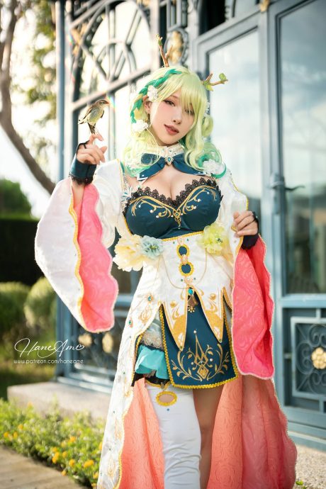 雨波HaneAme塞莱希·法娜COS:带来自然与神秘的双重魅力 雨波HaneAme塞莱希·法娜COS:带来自然与神秘的双重魅力
