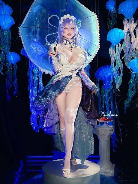鸣潮·雨波_HaneAmeCOS:演绎毒美人坎特蕾拉的致命魅力 鸣潮·雨波_HaneAmeCOS:演绎毒美人坎特蕾拉的致命魅力