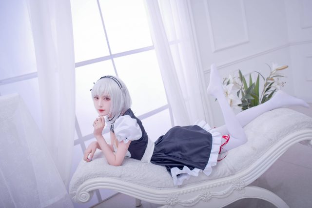 碧蓝航线Shika小鹿鹿COS:演绎女仆版天狼星的性感与温柔 碧蓝航线Shika小鹿鹿COS:演绎女仆版天狼星的性感与温柔