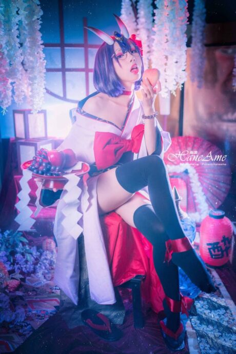雨波HaneAme酒吞童子COS:重现FGO魅惑女鬼的妖艳之美 雨波HaneAme酒吞童子COS:重现FGO魅惑女鬼的妖艳之美
