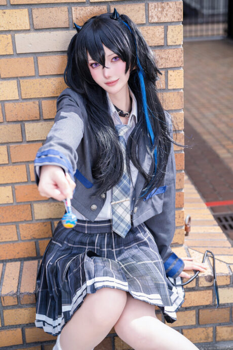 VTuber一之瀬琉羽COS:百瀬サク恶魔制服太可爱让人心动! VTuber一之瀬琉羽COS:百瀬サク恶魔制服太可爱让人心动!