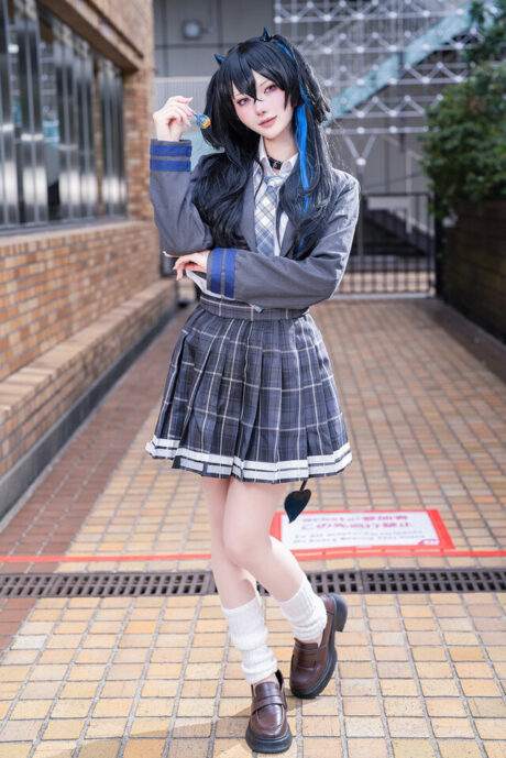 VTuber一之瀬琉羽COS:百瀬サク恶魔制服太可爱让人心动! VTuber一之瀬琉羽COS:百瀬サク恶魔制服太可爱让人心动!