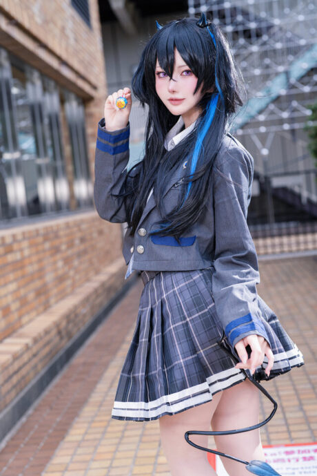 VTuber一之瀬琉羽COS:百瀬サク恶魔制服太可爱让人心动! VTuber一之瀬琉羽COS:百瀬サク恶魔制服太可爱让人心动!