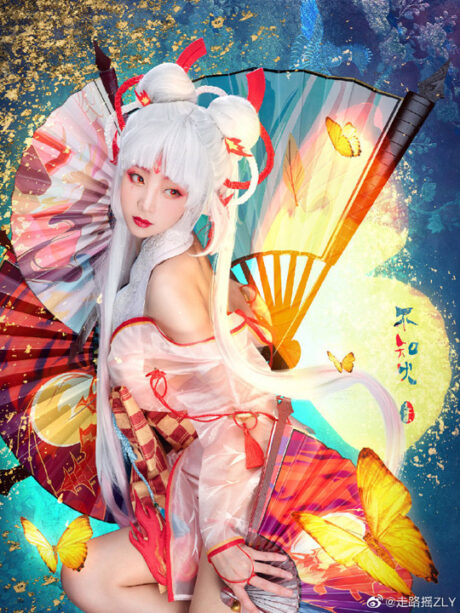 走路摇ZLY不知火COS:演绎阴阳师性感妖姬的魅惑与神秘 走路摇ZLY不知火COS:演绎阴阳师性感妖姬的魅惑与神秘