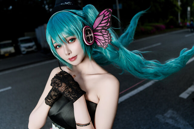 零崎沙耶初音未来COS:在NICONICO2025上的璀璨亮相 零崎沙耶初音未来COS:在NICONICO2025上的璀璨亮相