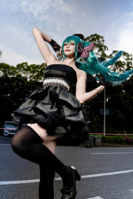 零崎沙耶初音未来COS:在NICONICO2025上的璀璨亮相 零崎沙耶初音未来COS:在NICONICO2025上的璀璨亮相