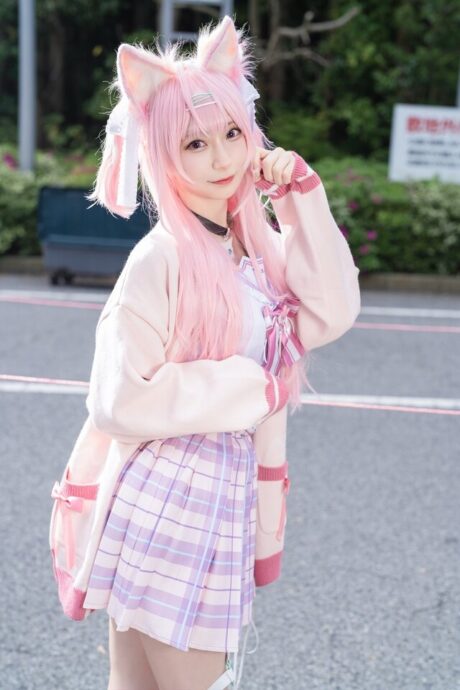 蒼井めるだ博衣小夜璃cos惊艳亮相NICONICO2025引爆全场 蒼井めるだ博衣小夜璃cos惊艳亮相NICONICO2025引爆全场
