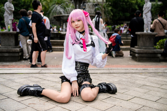 Karechan妮姬尤妮COS:粉色双马尾引爆台北acosta!盛会 Karechan妮姬尤妮COS:粉色双马尾引爆台北acosta!盛会