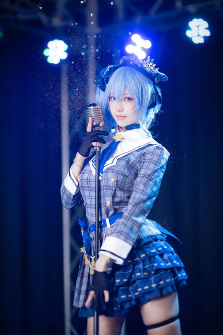 ElyEE子星街彗星COS:梦幻演绎Hololive星之歌姬的偶像魅力 ElyEE子星街彗星COS:梦幻演绎Hololive星之歌姬的偶像魅力