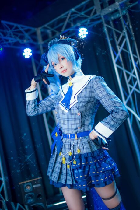 ElyEE子星街彗星COS:梦幻演绎Hololive星之歌姬的偶像魅力 ElyEE子星街彗星COS:梦幻演绎Hololive星之歌姬的偶像魅力