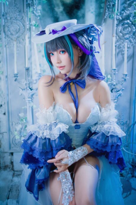 ElyEE子柴郡花嫁cos惊艳亮相:演绎猫耳舰娘的梦幻与性感 ElyEE子柴郡花嫁cos惊艳亮相:演绎猫耳舰娘的梦幻与性感