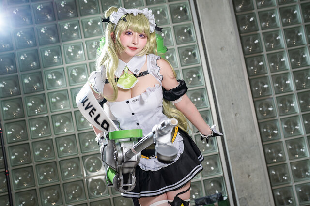 Makiho索达COS:胜利女神的治愈系女仆引爆NICONICO Makiho索达COS:胜利女神的治愈系女仆引爆NICONICO