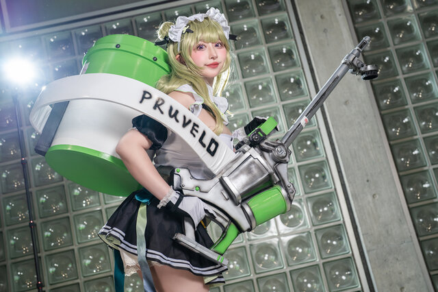 Makiho索达COS:胜利女神的治愈系女仆引爆NICONICO Makiho索达COS:胜利女神的治愈系女仆引爆NICONICO