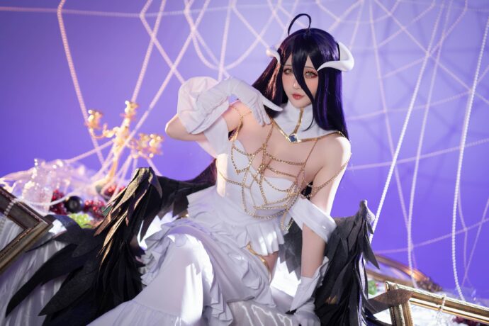 雅儿贝德降临NICONICO2025:星之迟迟COS演绎魔王之魅 雅儿贝德降临NICONICO2025:星之迟迟COS演绎魔王之魅
