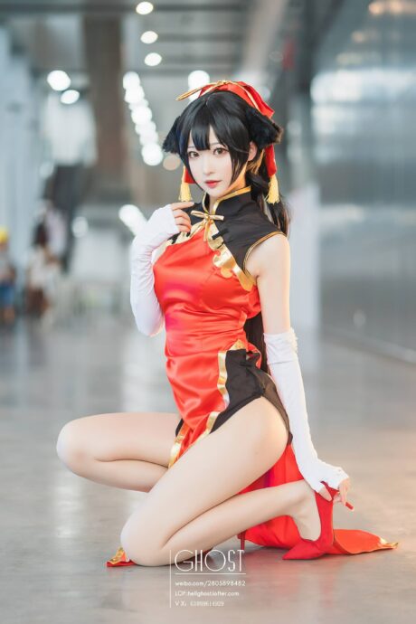 碧蓝航线小南宫COS:完美演绎舰娘旗袍高雄的端庄与魅力 碧蓝航线小南宫COS:完美演绎舰娘旗袍高雄的端庄与魅力