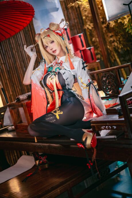 交错战线阿包也是兔娘COS:展现咎瓦尤斯的战场魅力与柔情 交错战线阿包也是兔娘COS:展现咎瓦尤斯的战场魅力与柔情