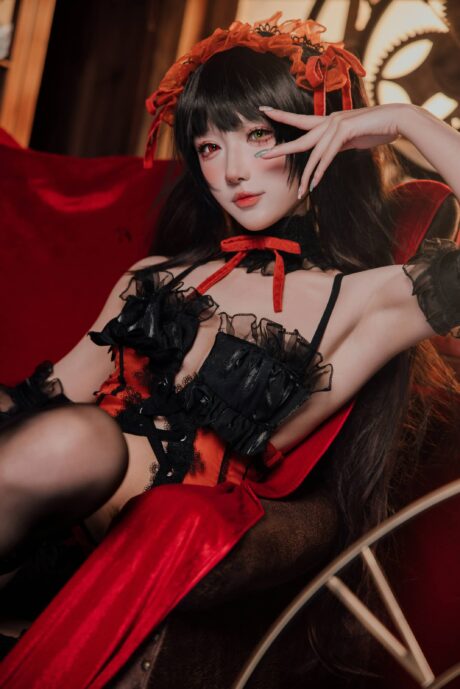 阿包也是兔娘时崎狂三COS:完美再现红黑魅影的致命诱惑 阿包也是兔娘时崎狂三COS:完美再现红黑魅影的致命诱惑
