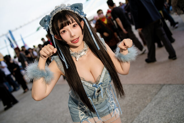 佞佞Ning猫娘cos萌翻台湾PF42!小恶魔气质引爆全场热潮 佞佞Ning猫娘cos萌翻台湾PF42!小恶魔气质引爆全场热潮