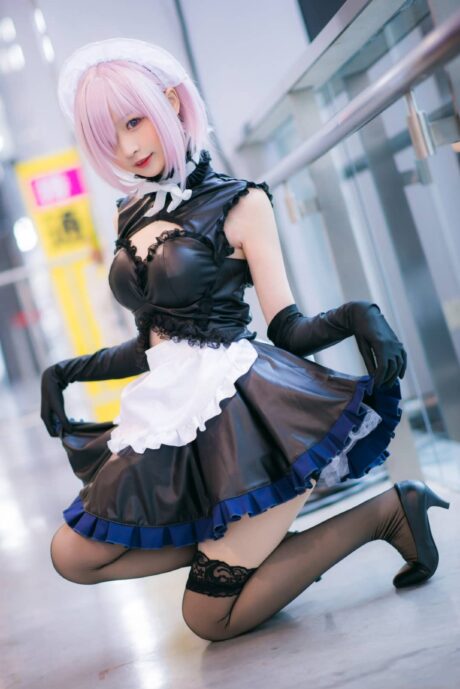 可爱与英勇的融合:小南宫Fate/GrandOrder玛修cos萌力爆表 可爱与英勇的融合:小南宫Fate/GrandOrder玛修cos萌力爆表