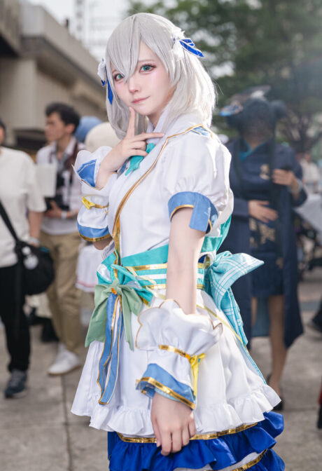 Kumori白银诺艾尔COS:诠释HoloLive女骑士的力量与柔情 Kumori白银诺艾尔COS:诠释HoloLive女骑士的力量与柔情