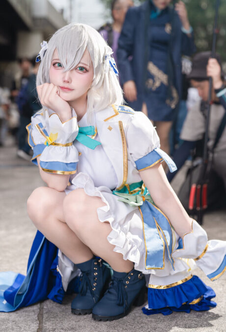 Kumori白银诺艾尔COS:诠释HoloLive女骑士的力量与柔情 Kumori白银诺艾尔COS:诠释HoloLive女骑士的力量与柔情