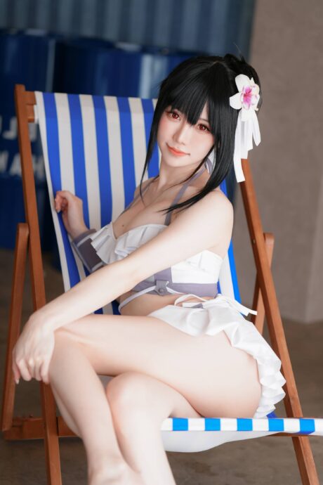 角色重生:Sally Dorasnow性感泳装COS与蒂法的夏日邂逅 角色重生:Sally Dorasnow性感泳装COS与蒂法的夏日邂逅