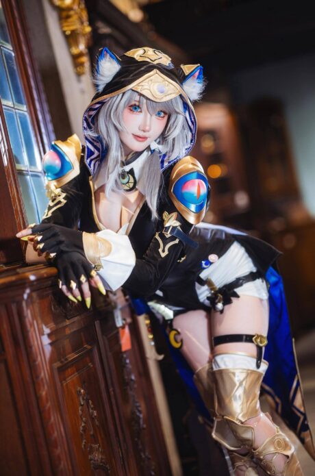 星穹铁道瓜希酱COS:诠释赛飞儿神秘气质和赋予角色灵魂 星穹铁道瓜希酱COS:诠释赛飞儿神秘气质和赋予角色灵魂