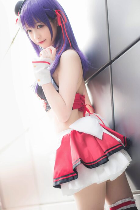 紫发樱影甜美出击:南宫别样的Fate/stayNight间桐樱COS 紫发樱影甜美出击:南宫别样的Fate/stayNight间桐樱COS
