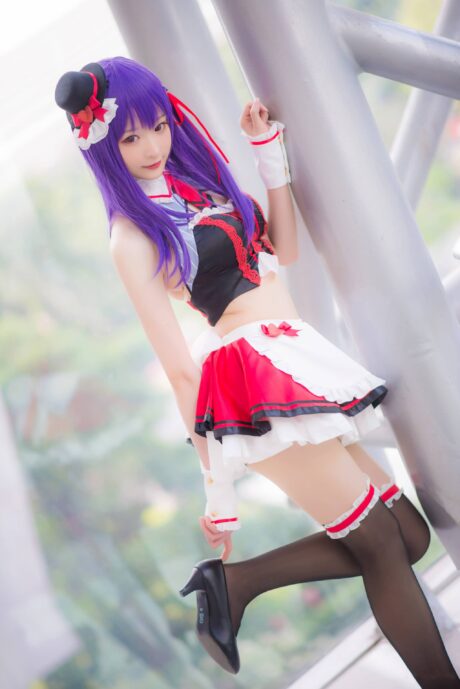 紫发樱影甜美出击:南宫别样的Fate/stayNight间桐樱COS 紫发樱影甜美出击:南宫别样的Fate/stayNight间桐樱COS