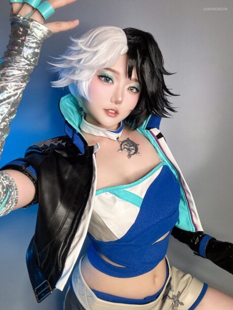 Khun Noon冰月花雪COS:展现漫威阿特拉斯特工的魔幻魅力 Khun Noon冰月花雪COS:展现漫威阿特拉斯特工的魔幻魅力