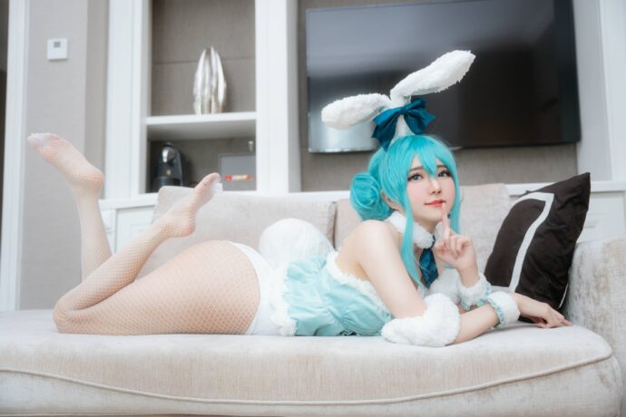 虚拟偶像cos系列:Sally Dorasnow初音未来COS性感兔女郎 虚拟偶像cos系列:Sally Dorasnow初音未来COS性感兔女郎