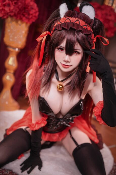 约会大作战cos系列:Sally Dorasnow时崎狂三COS猫耳版本 约会大作战cos系列:Sally Dorasnow时崎狂三COS猫耳版本