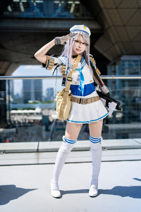 Reo胜利女神妮姬COS:火力少女尼恩点燃Comiket 106舞台 Reo胜利女神妮姬COS:火力少女尼恩点燃Comiket 106舞台