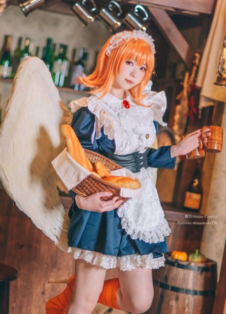 霜月shimo梅朵莉COS:诠释异种族酒馆女神的细腻与温柔 霜月shimo梅朵莉COS:诠释异种族酒馆女神的细腻与温柔