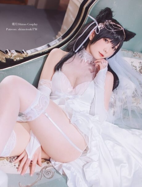 优雅与魅力的完美融合:霜月shimoCOS碧蓝航线爱宕花嫁版 优雅与魅力的完美融合:霜月shimoCOS碧蓝航线爱宕花嫁版