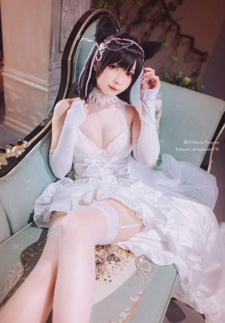 优雅与魅力的完美融合:霜月shimoCOS碧蓝航线爱宕花嫁版 优雅与魅力的完美融合:霜月shimoCOS碧蓝航线爱宕花嫁版