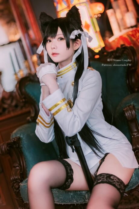 爱宕降临:霜月shimoCOS演绎碧蓝航线经典舰娘的无敌魅力 爱宕降临:霜月shimoCOS演绎碧蓝航线经典舰娘的无敌魅力