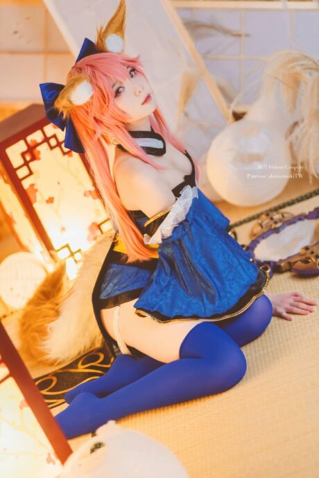 霜月shimo玉藻前COS:神秘与温柔交织的跨越千年的爱恋 霜月shimo玉藻前COS:神秘与温柔交织的跨越千年的爱恋