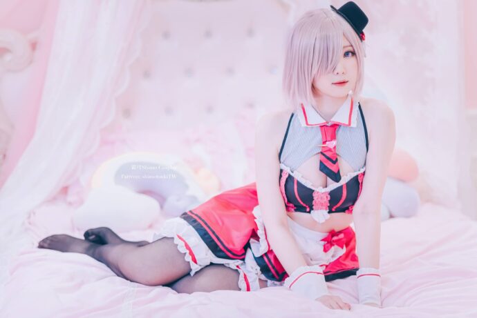 Fate/GrandOrder霜月shimoCOS:演绎玛修甜美的女仆魅力 Fate/GrandOrder霜月shimoCOS:演绎玛修甜美的女仆魅力