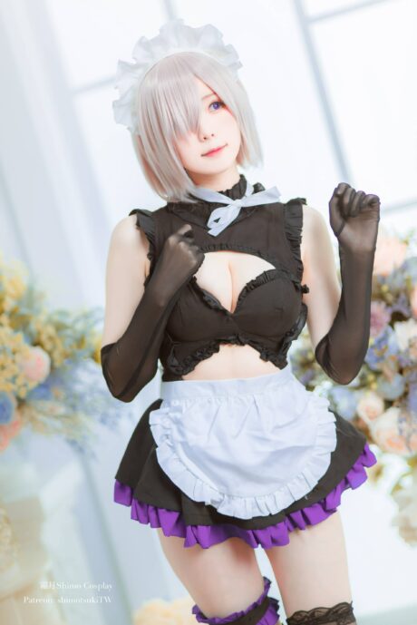 FGO女仆玛修COS:霜月shimo再现忠诚与诱惑的完美平衡 FGO女仆玛修COS:霜月shimo再现忠诚与诱惑的完美平衡